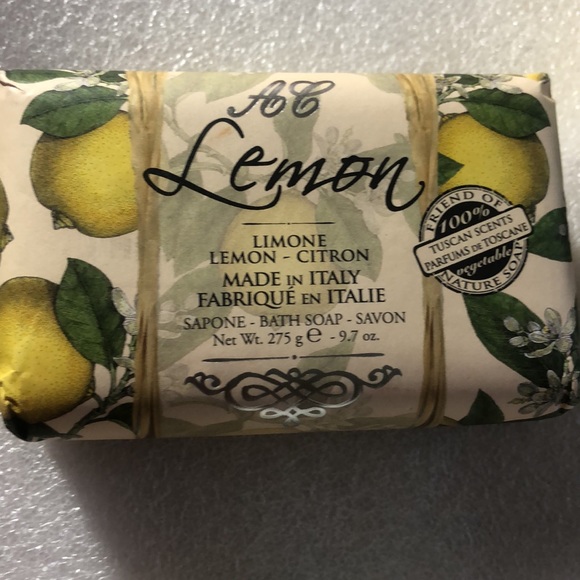 2 NEW Lemon soap bar - Diamanté lemon Citron- AC Lemon - Picture 5 of 12